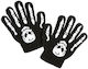 Widmann Carnival Accessory Children's Skeleton Skull Gloves 02421