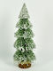 Christmas Decorative Snowy Plastic Tree 25cm Green