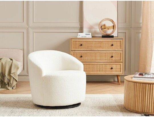 Armchair Berwyn 567 67x65x63cm White Armchair Berwyn 567 67x65x63cm White