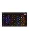 200 Lights LED 2m. x 200cm Multicolor type Curtain 1pcs