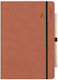 adBook Тетрадка B6 Кафяв