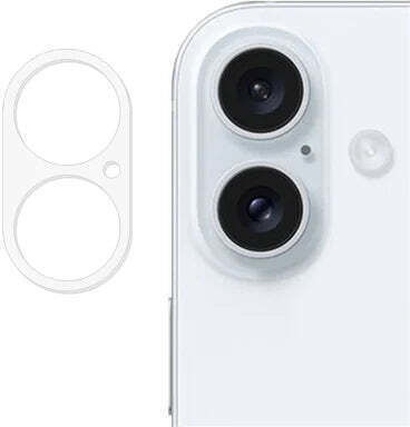 Camera Protection Tempered Glass Transparent for the Ip 16, Ip 16 PLUS