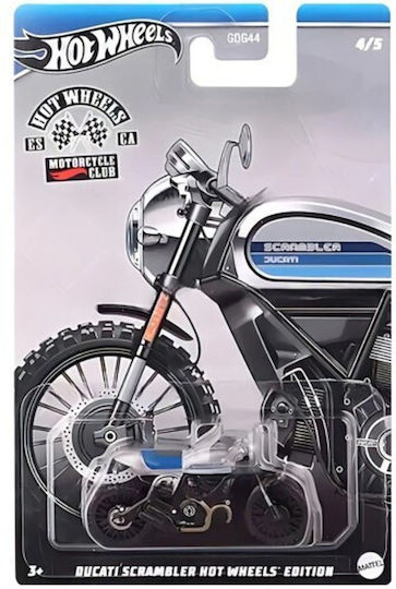 Hot Wheels Μοτοσυκλέτα Motorcycle Club Ducati Scrambler Hot Wheels Edition 1:64 για 3+ Ετών