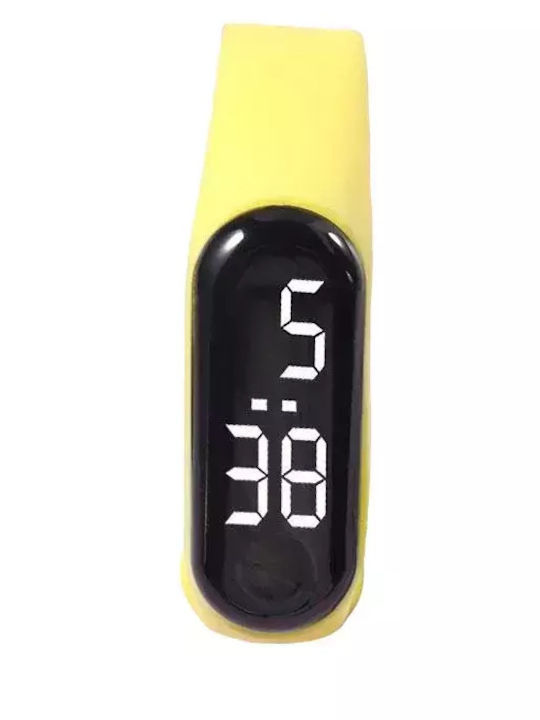 Nubi Ceas digital pentru copii cu curea din sil...