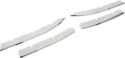 Set 4 Stainless Steel Grille Ornaments Vw Tiguan Ii Fl 2020 Onwards