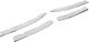 Set 4 Stainless Steel Grille Ornaments Vw Tiguan Ii Fl 2020 Onwards