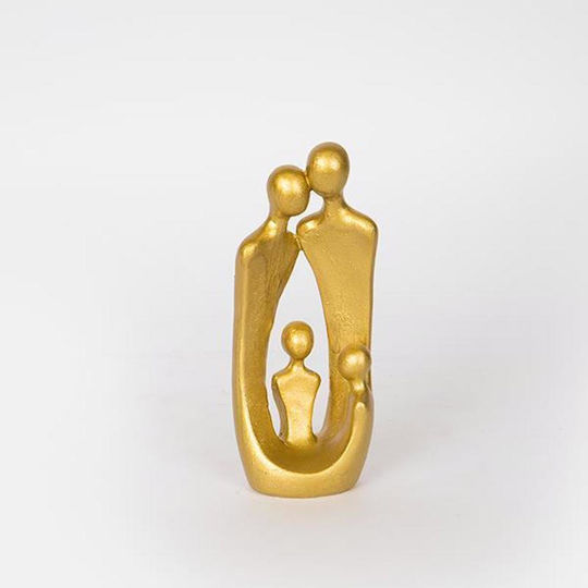 Διακοσμητικο Γλυπτο Ανθρωποι Χρυσο 6.5x4x15.5cm 13985 752-27109 Διακοσμητικο Γλυπτο Ανθρωποι Χρυσο 6.5x4x15.5cm 13985 752-27109