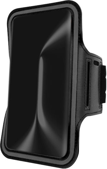 Sportarmband Smartphone Regenfestes Fenster Touch Verstellbarer Gurt Schwarz