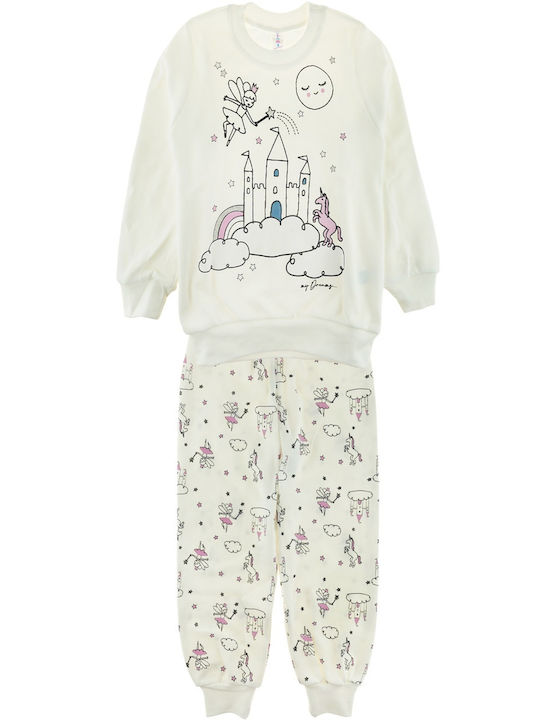 Dreams Kids Pyjamas Ecru Fairy