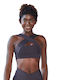 Frauen Sport-BHs Sport-BH Charcoal