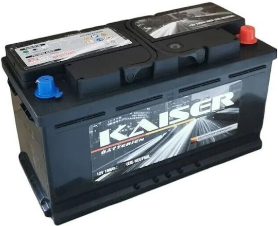 Kaiser Μπαταρία Αυτοκινήτου 190x345x170mm με Χωρητικότητα 105Ah και CCA 760A