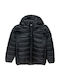 Kids' Casual Jacket with Hood Black