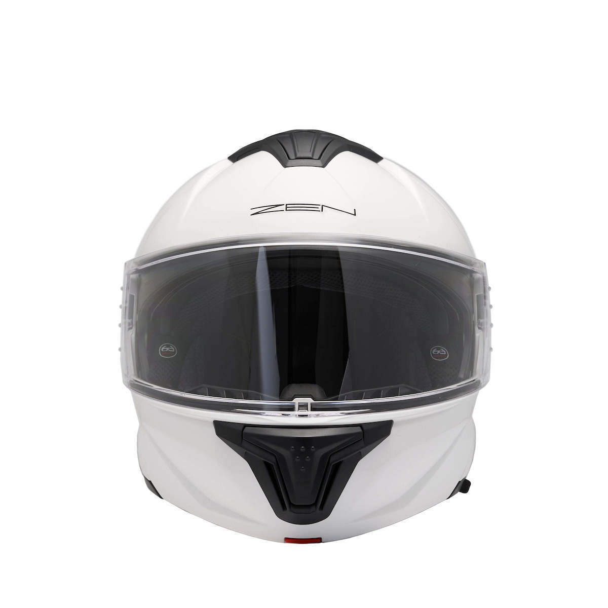 Zen ZN-918 Alb Casca Moto Flip-Up ECE 22.06 1650gr 3179184