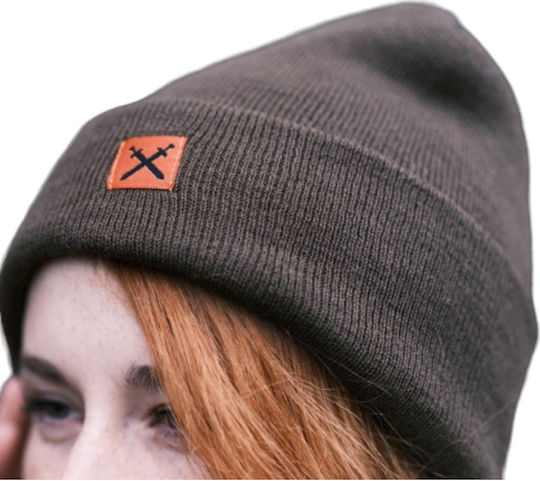 Beanie Unisex Fleece - Polar Reversibil Căciulă Tricotat în culoarea Maro