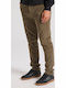 Pantaloni Chino cu Croială Normală Verde