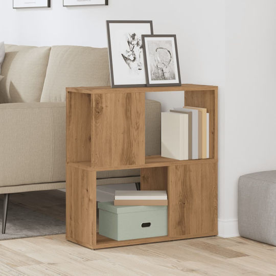 Artisan Wooden Bookcase 60x24x63cm