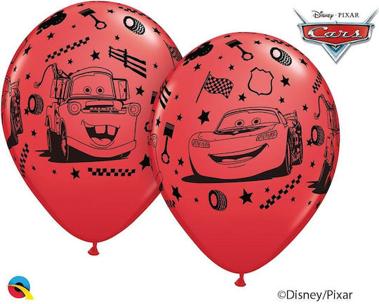 Latexballons 11 Cars McQueen & Mater 6 Stk