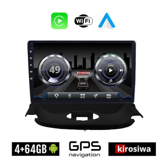 Ηχοσύστημα Αυτοκινήτου για Peugeot 206 1998 2006 (Bluetooth/USB/WiFi/GPS) με Οθόνη Αφής 9"