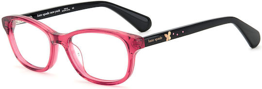 Kate Spade Kindlich Kunststoff Brillenrahmen Rosa S0385697