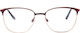 Vistan Women's Metal Prescription Eyeglass Frame Rose Gold 04550/002