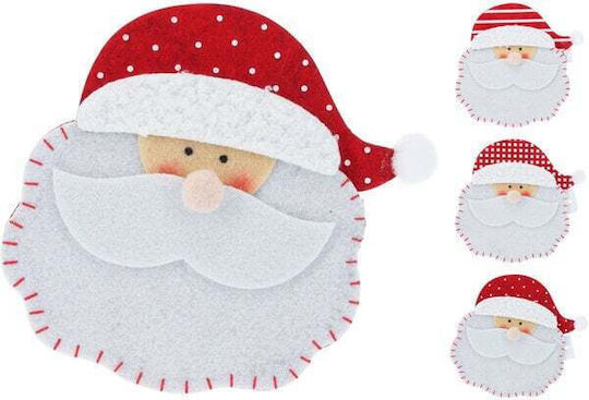 Koopman Weihnachtliches Bestecketui 13 x 13 cm (Verschiedene Designs)