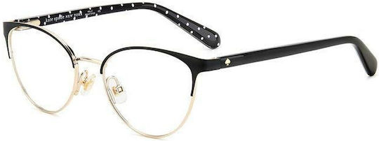 Kate Spade Copii Metalic Rame Ochelari Ochi de pisică Negru
