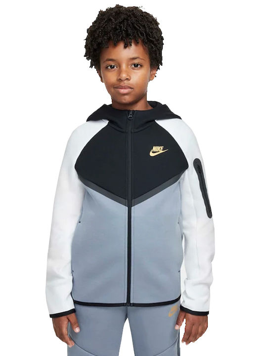 Nike Αθλητική Παιδική Ζακέτα Βαμβακερή με Κουκο...