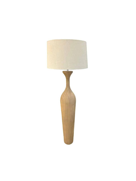 Floor Lamp H155xW24cm. Brown