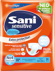 Sani Sensitive Extra Protection Πάνες XLarge 10τμχ