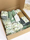 Velvet White Подаръчен комплект за бебета Olive