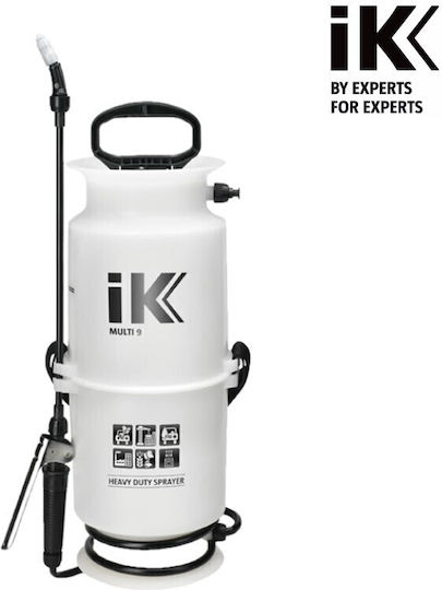 IK MULTI 9 Ψεκαστήρας Προπιέσεως με Χωρητικότητα 8lt 3bar σε Λευκό χρώμα