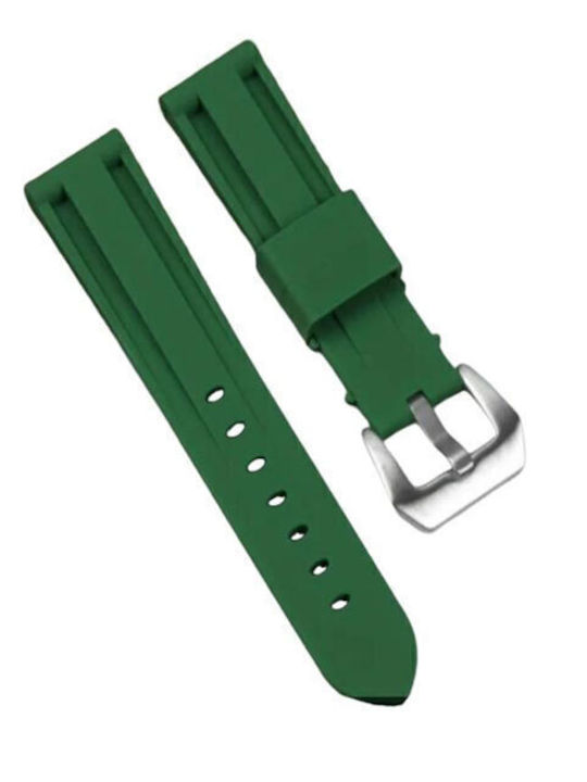 Wsshe Rubber Strap Green 24mm