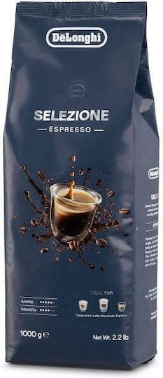Boabe Espresso Delonghi Selezione Dlsc617 1kg Prăjire Medie 70% Arabica 30% Robusta Intensitate 4