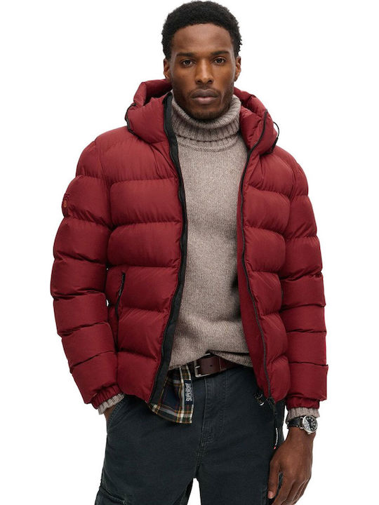Superdry M D2 Sdcd Μπουφάν Puffer Red Dahlia
