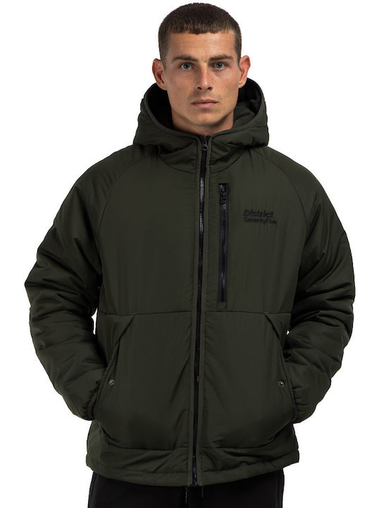 District75 Winter Jacke Khaki