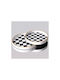 Plastic Round Decorative Tray 28x28x3cm 2pcs