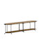 TV-Ständer aus Massivholz Braune M160xP42xH40cm