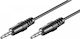 Cabletime 3.5mm Jack Audio Cable 3.5mm Male - 3.5mm Male Black 1m 971371