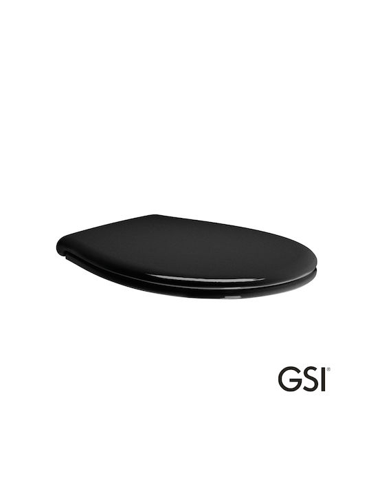 GSI Bakelite Soft Close Toilet Seat Black