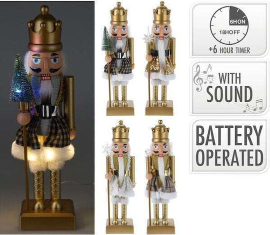 Koopman Nutcracker de Crăciun Auriu