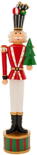 Iliadis Soldat Nutcracker de Crăciun din Polirosină Înălțime 45cm.