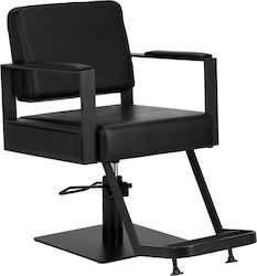 Gabbiano Modena Friseurstuhl Schwarz