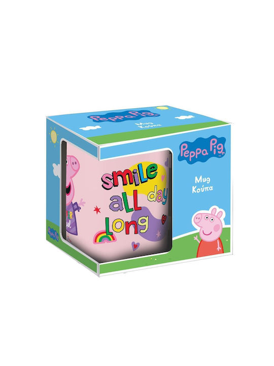 Peppa Pig Mug Ceramic Pink 340ml