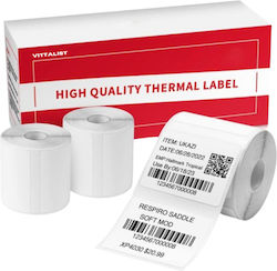 Set 3 Thermal Self-adhesive Labels Vittalist 40 X 30 Mm 690 Labels Set 3 Thermal Self-adhesive Labels Vittalist 40 X 30 Mm 690 Labels