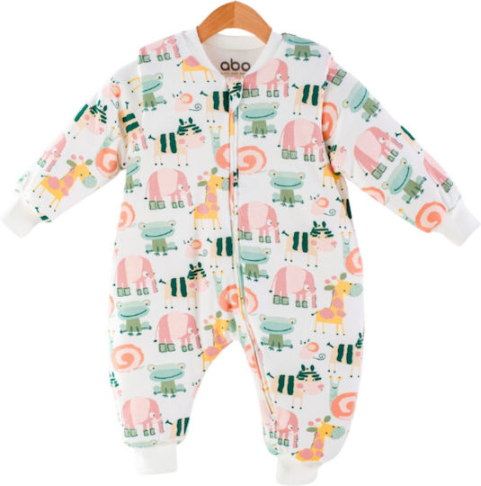 abo Winter Baby Schlafsack mit abnehmbaren Ärmeln Animals