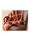 Atmosphera Owen Blanket Sofa 130x180cm Terracotta
