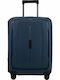 Samsonite Essens Spinner Valiză De Călătorie De Cabină Tough Albastră Cu 4 Roți Înălțime 55 Cm