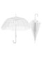 Perletti Automat Umbrelă de ploaie Compact Transparentă