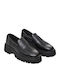 Leder Herren Mokassins in Schwarz Farbe