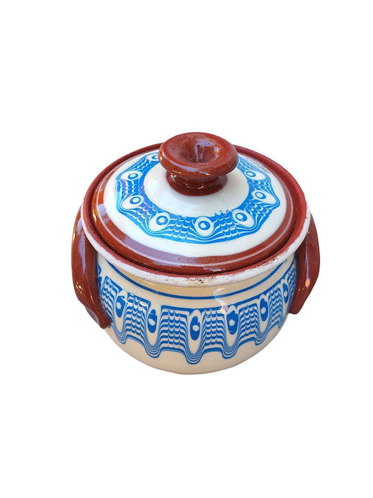 Dutch Oven Round Ceramic 16x10cm 1pcs